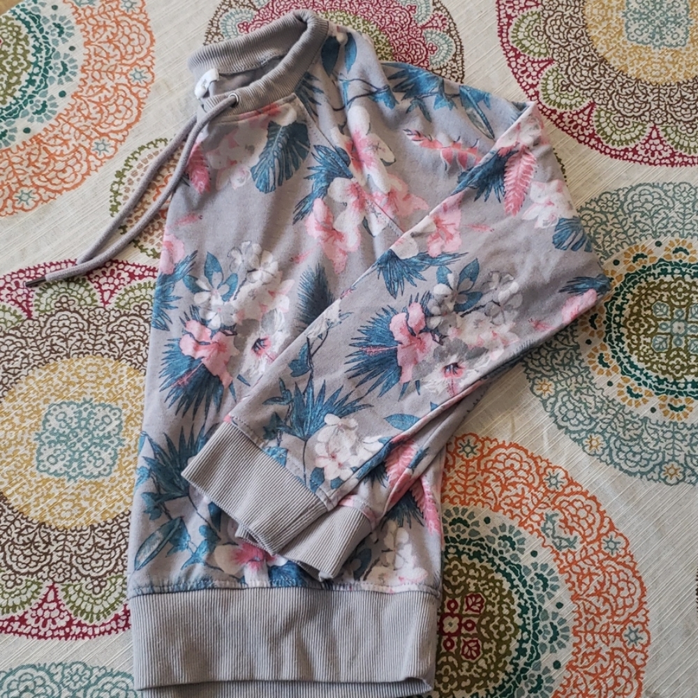Maurices floral sweatshirt
